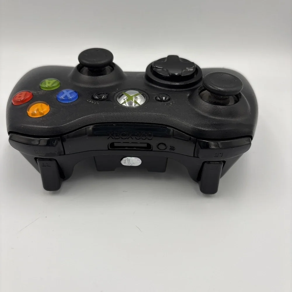 Original Microsoft Xbox 360‎ Wireless Black Controller